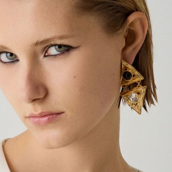 Vintage style earrings A752 - Picture 1 of 5